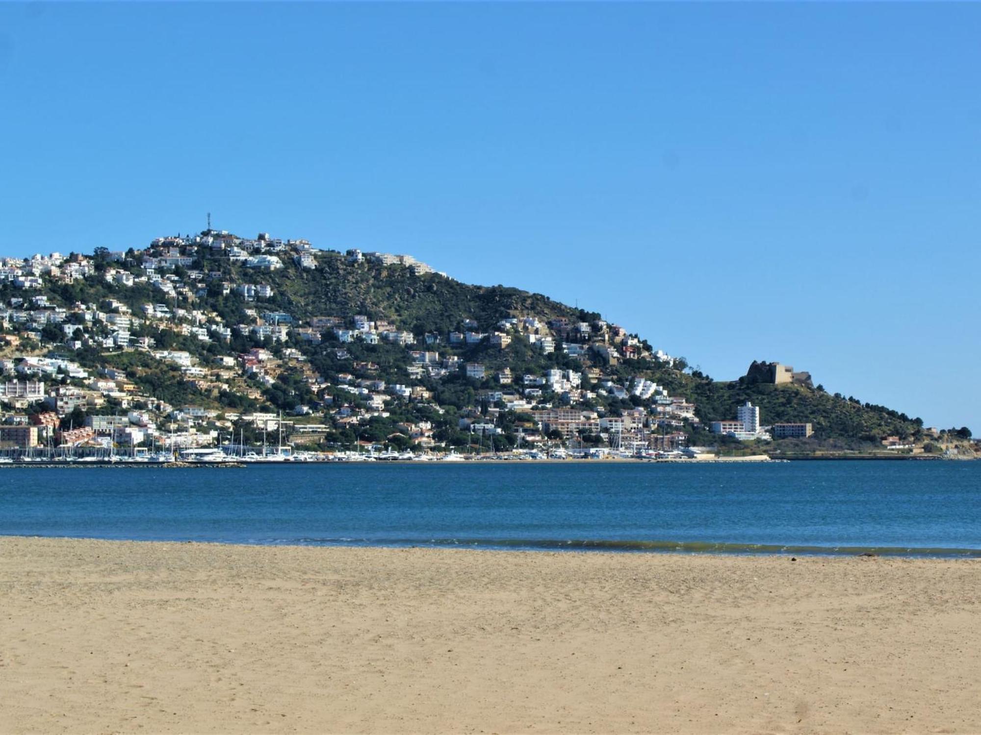 Apartamento En Roses A 2 Min De La Playa Con Vistas Al Mar Av-18 Gérone Extérieur photo