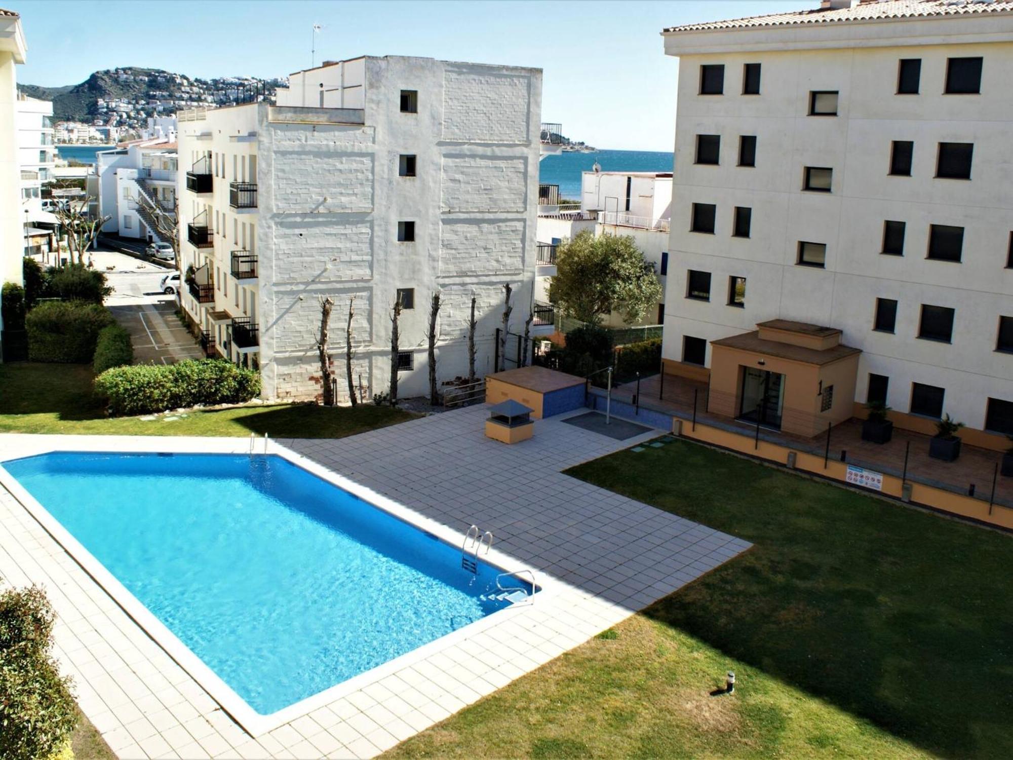Apartamento En Roses A 2 Min De La Playa Con Vistas Al Mar Av-18 Gérone Extérieur photo